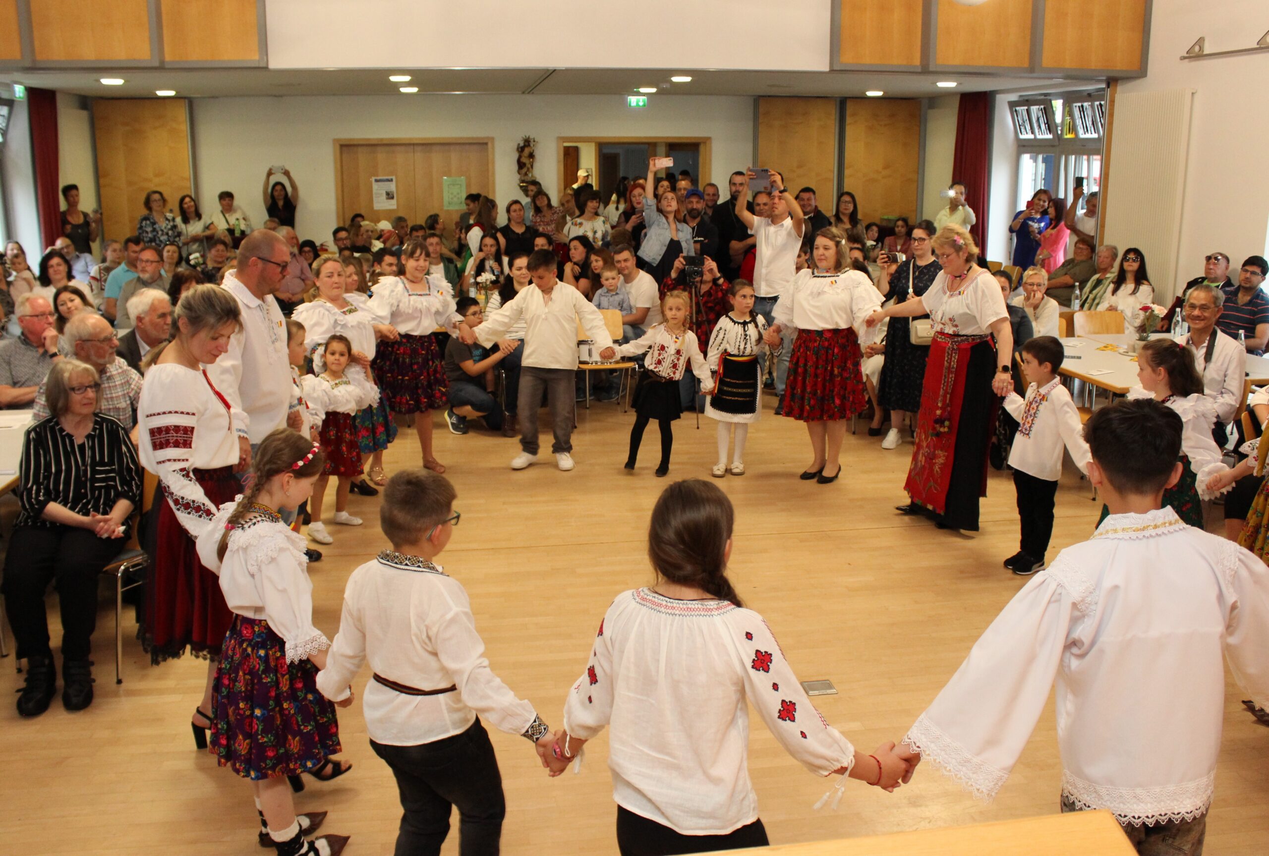 Rumänische Tanzgruppe